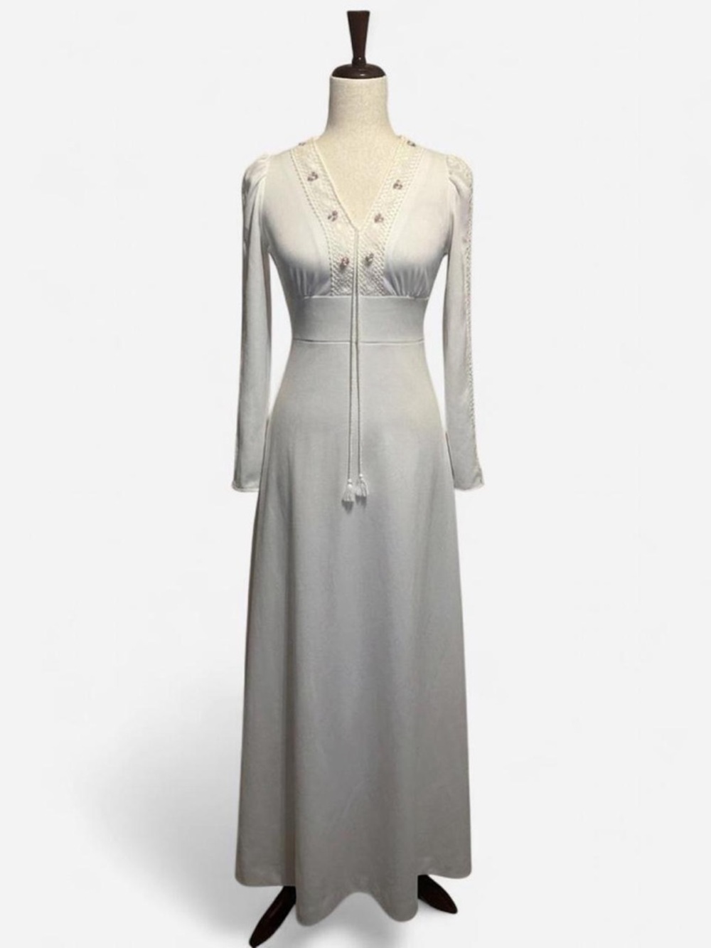 Vintage Gunne Sax style wedding dress S-M